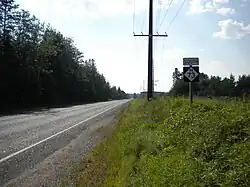 M-73 in rural Iron County