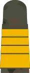 Aufschiebeschlaufe Feldanzug Marineuniformträger Admiral