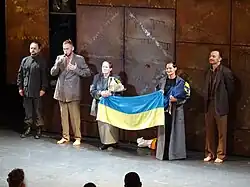 Caligula, Ivan Franko Theatre, Ukraine. Sarajevo National Theatre, 30 October 2023.