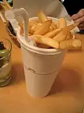 MOS walker (fries and drink)