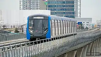 The second generation train,Siemens EMU-BLE (Blue Line Extension stock)