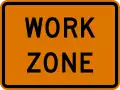 G20-5aP Work zone (plaque)