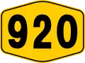 Federal Route 920 shield