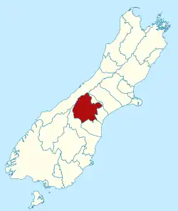 Mackenzie district in the South Island