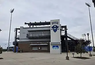 Maestri Field at Privateer Park Grandstand Exterior