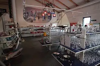 Magnor Glassverk interior