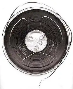 Reel-to-reel audio tape recording