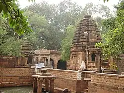 Sangameshvara temple with nagara superstructure at Mahakuta
