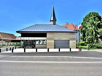 The town hall in Herbsheim