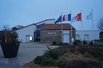 Cugand's town hall in 2025