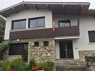 The town hall in Lourde