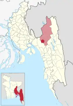Location of Manikchhari