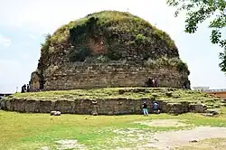 Present-day view of Mankiala Stupa