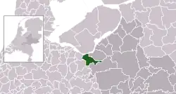 Location of Nijkerk