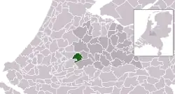 Location of Oudewater