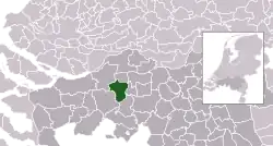 Location of Oosterhout