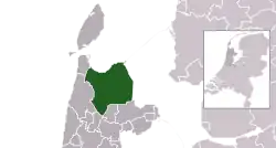 Location of Hollands Kroon