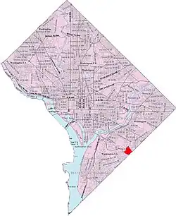 Garfield Heights within the District of Columbia