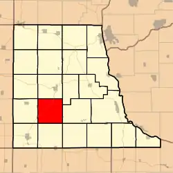 Location in Clayton County