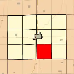 Location in Clarke County