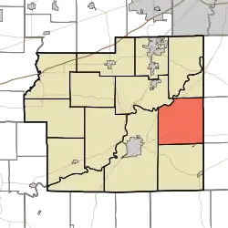 Location in Morgan County
