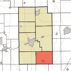 Location in Wabash County