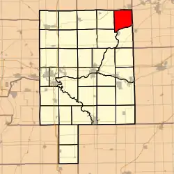 Location in LaSalle County