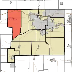 Location in St. Joseph County