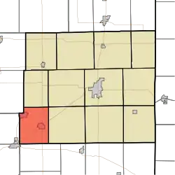 Location in Jay County