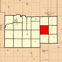 Location in Lee County
