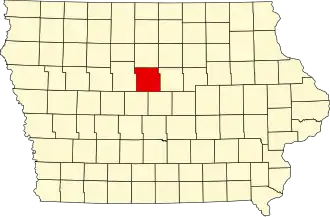 Hamilton County map