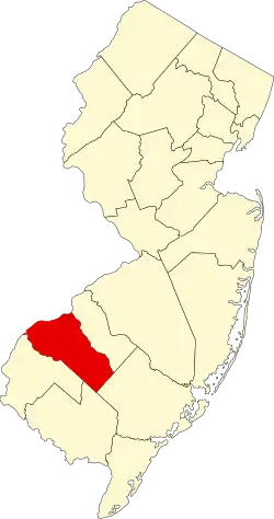 Gloucester County map