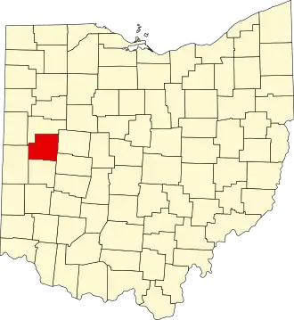 Shelby County map