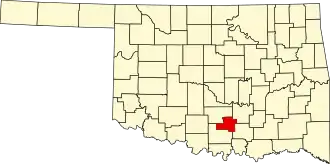 Murray County map