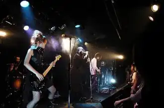 MarBell performing in Tokyo, 2008.