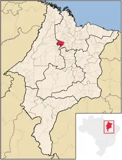 Location in Maranhão