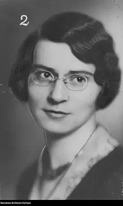Maria Wiłkomirska in 1932