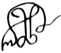 Mariam Dadiani's signature