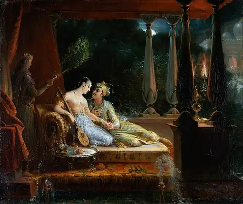 Scheherazade and Shahryar (One Thousand and One Nights), 1842