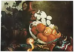 Still life with Citrus Fruits and Pitcher