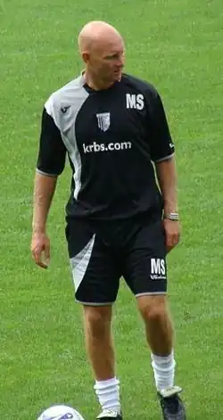 Footballer Mark Stimson