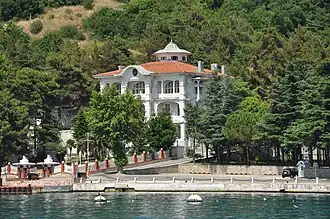 A yalı in Anadolu Kavağı on the Bosphorus.