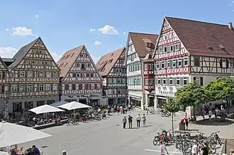 Marketplace in Herrenberg