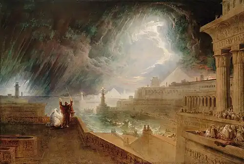 The Seventh Plague of Egypt by John Martin (1823)