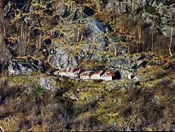 View of the farm, seen from Oaldsbygda Credit: Frode Inge Helland