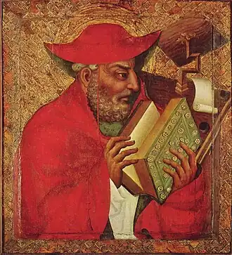 St Jerome, Chapel of the Holy Cross, Karlštejn