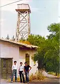 Melkonian students under the famous watertower (1981)