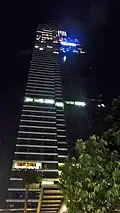 Gama Tower at night