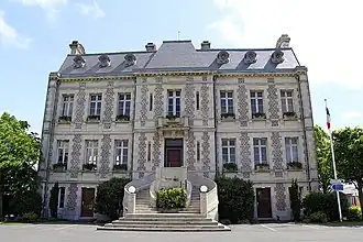 The town hall of Merlimont