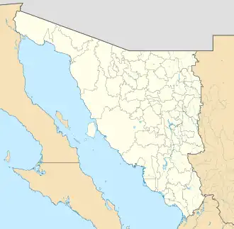 Navojoa is located in Sonora